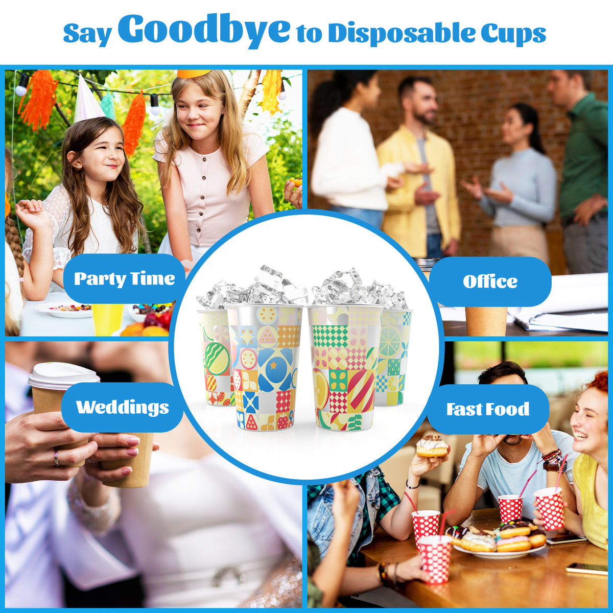 Color Changing Cups - Fruit