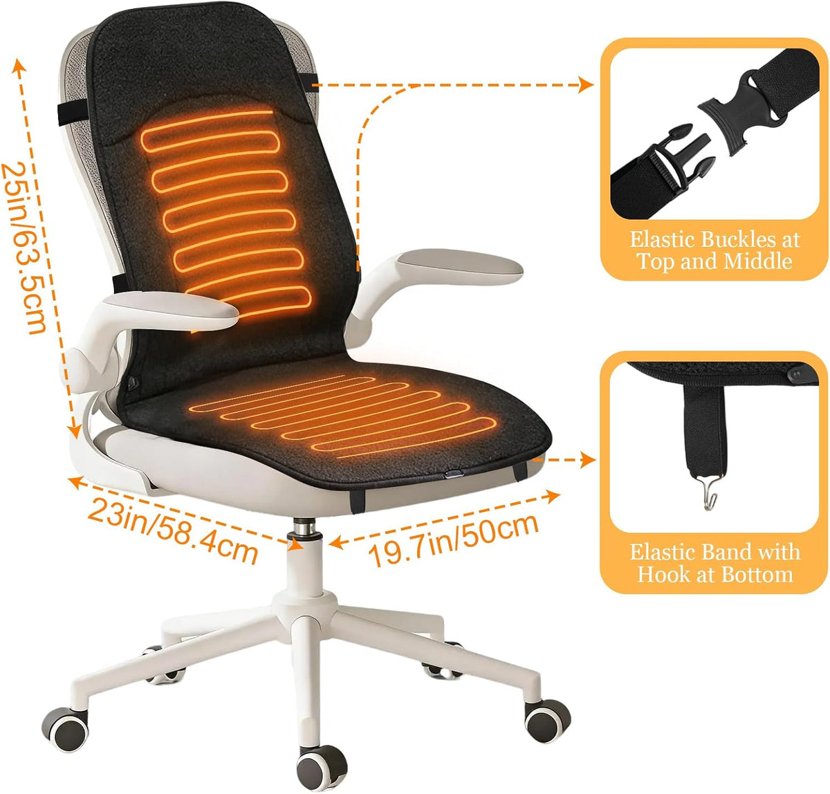 Heated Office Seat Cushion
