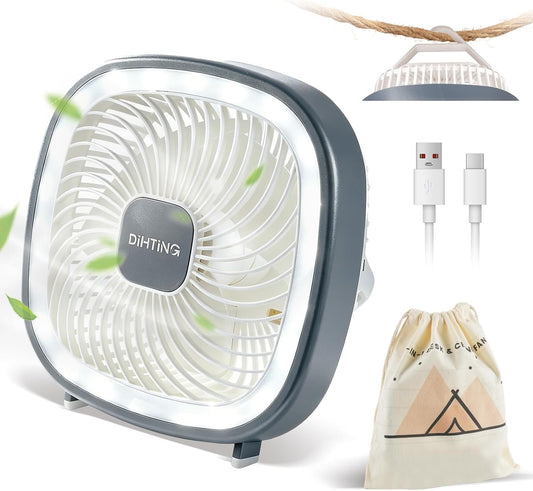 8inch Desk Fan Rechargeable