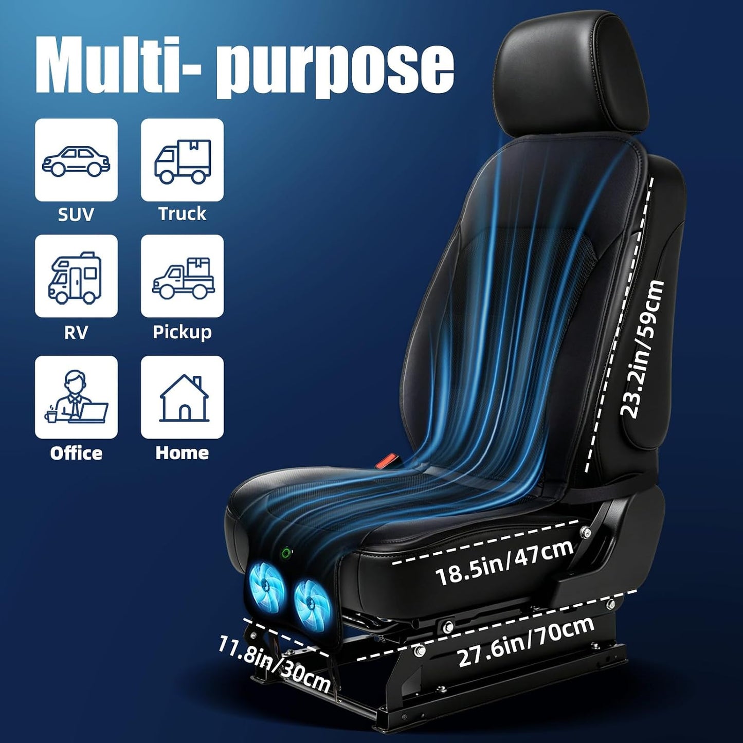 3‑Speed Cooling Seat Cover