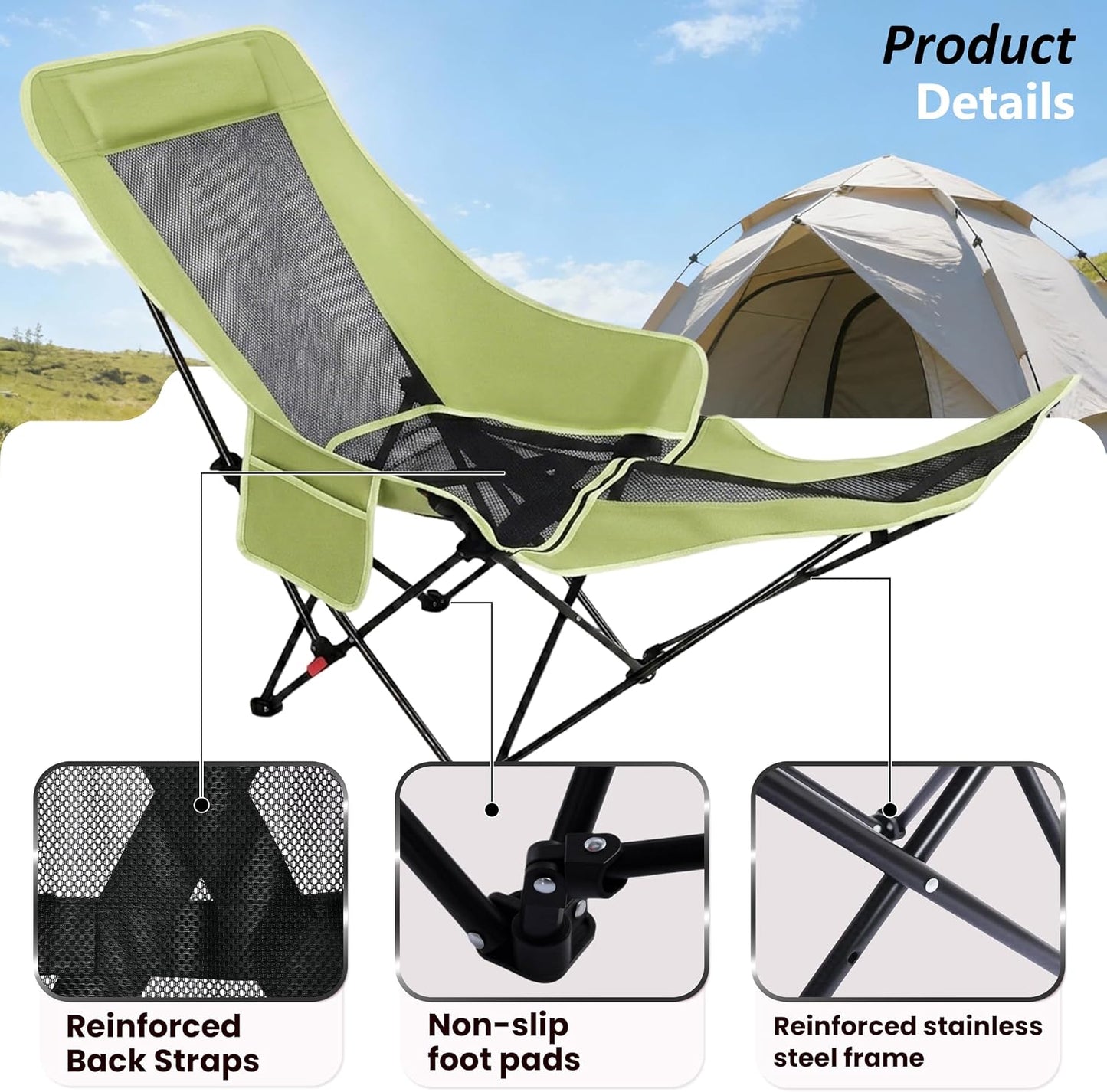 Reclining Camping Chair