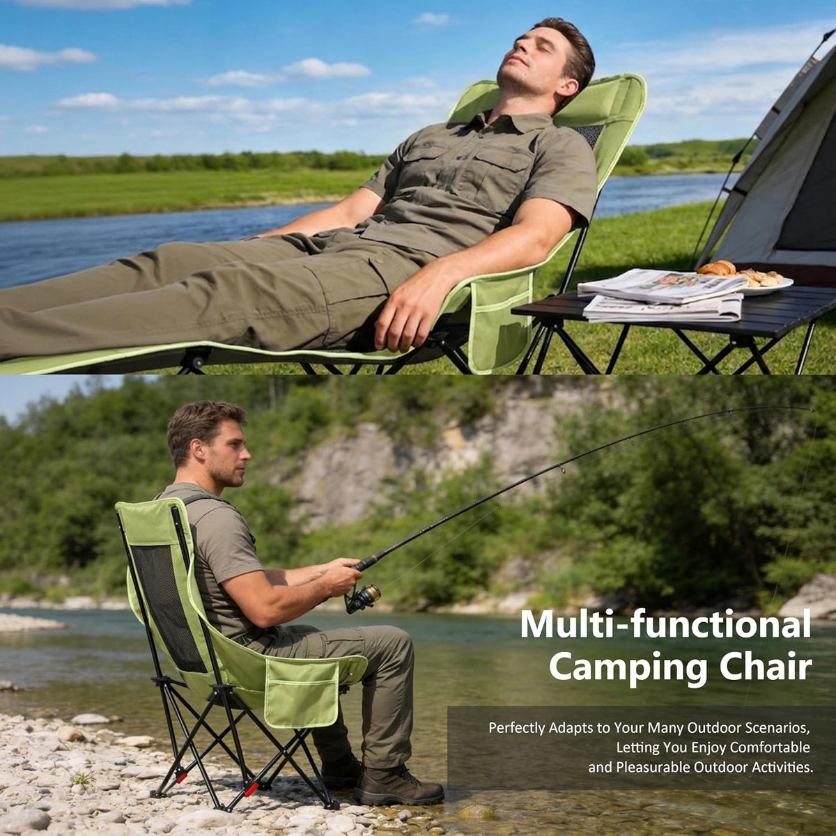 Reclining Camping Chair