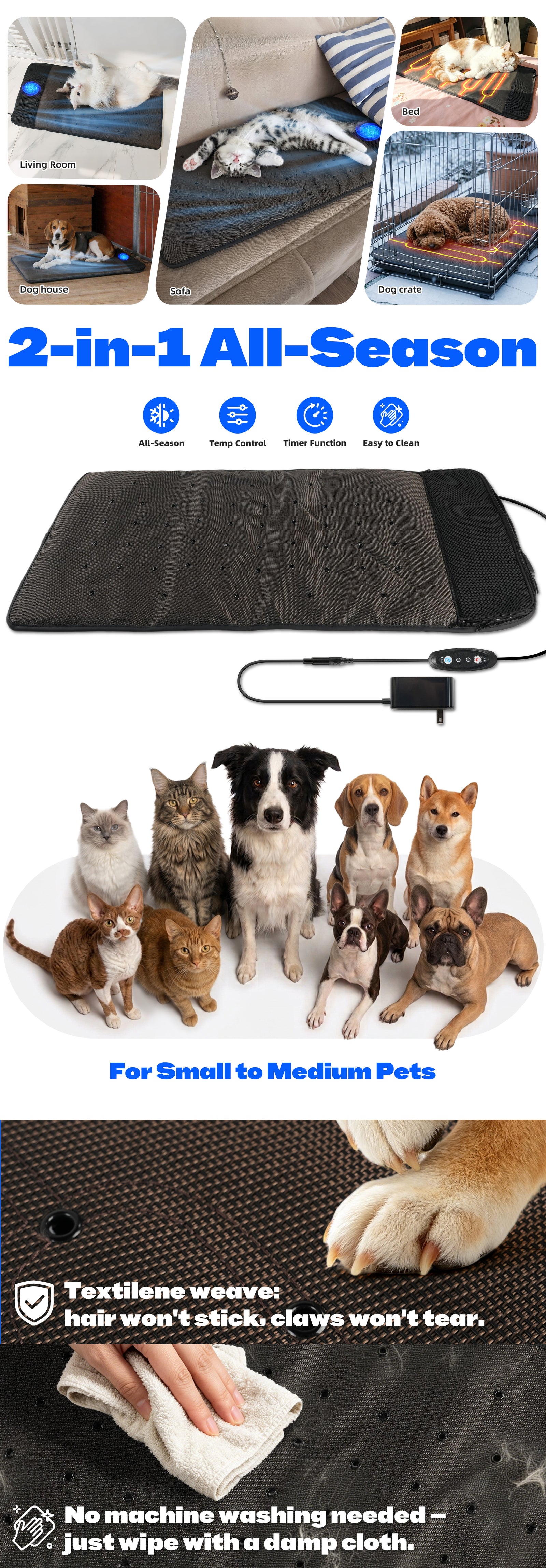 Pet Cooling & Heating Pad