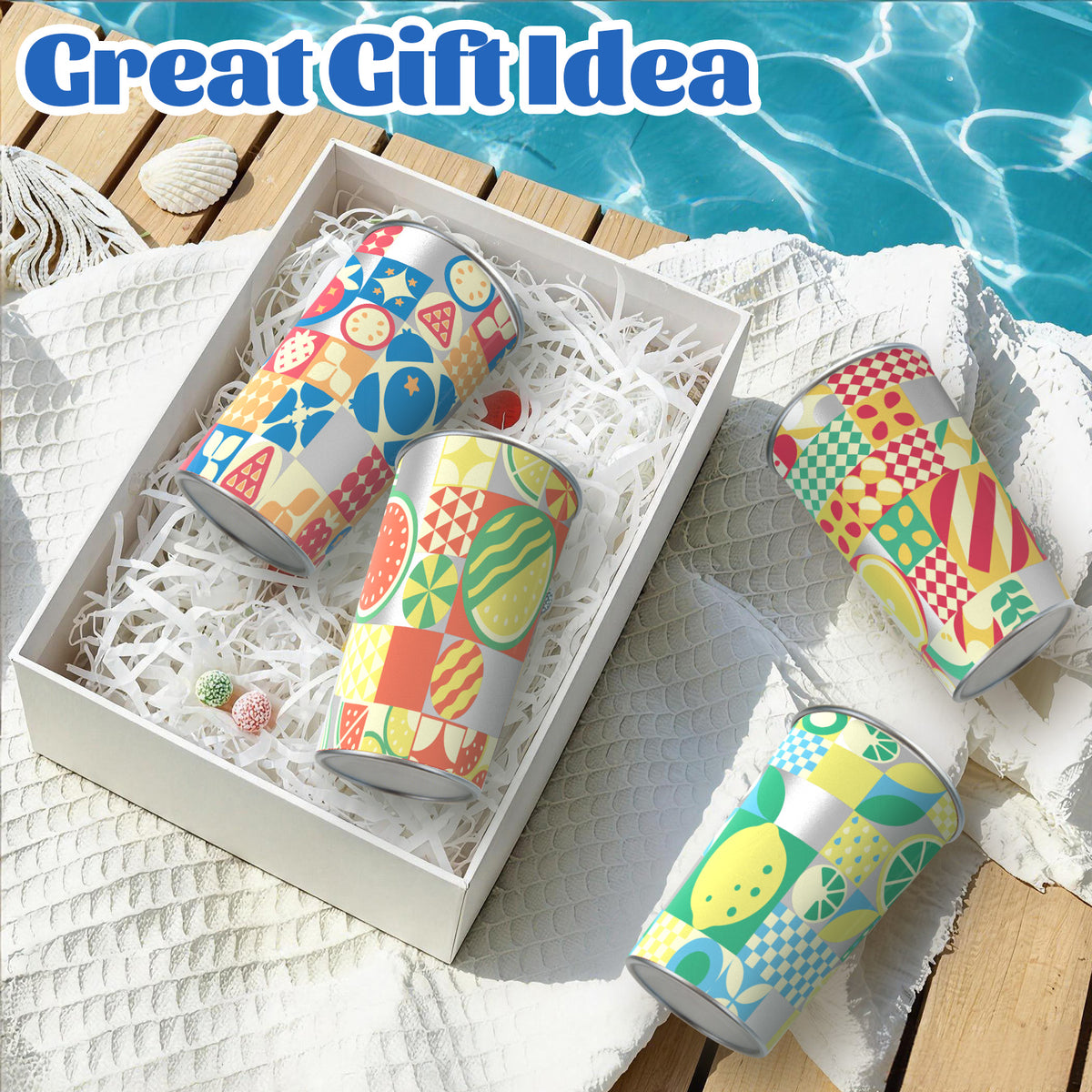 Color Changing Cups - Fruit
